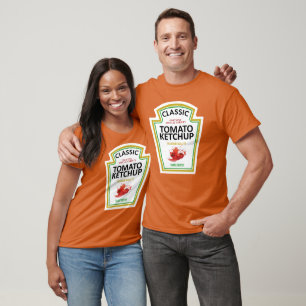 Camiseta Halloween grupos de parejas de disfraces Ketchup