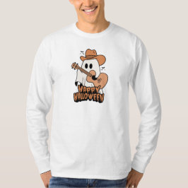 Camiseta Halloween | Guitarra De Fantasma | Halloween 2024