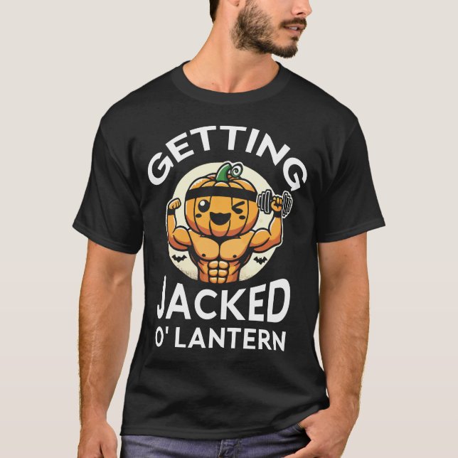 Camiseta Halloween Gym - Divertido gimnasio (Anverso)