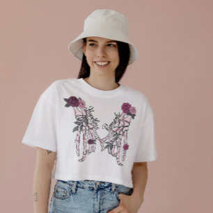 CAMISETA HALLOWEEN HALLOWEEN HABILLS CON MANOS  ROMÁNTICO S