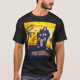 Camiseta Halloween Halloween Halloween color Creepy Spooky