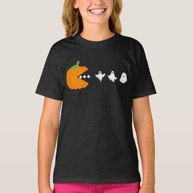 Camiseta Halloween Halloween Halloween hombres que juegan f (Anverso)