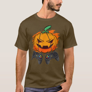 Camiseta Halloween Halloween Jack O Lantern Men Kid Funny S