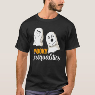 Camiseta Halloween Halloween Math Teacher hablaba de desigu