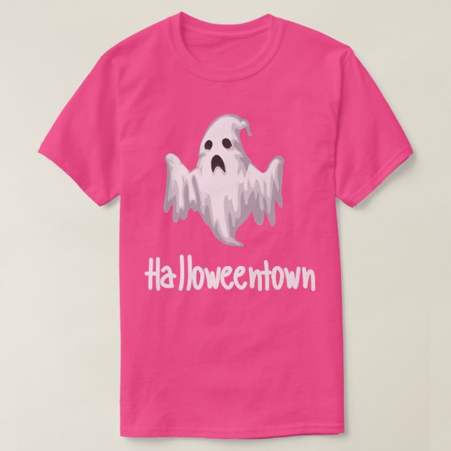 Camiseta Halloween, Halloweentown Festival Spooky Horribleh (Diseño del anverso)