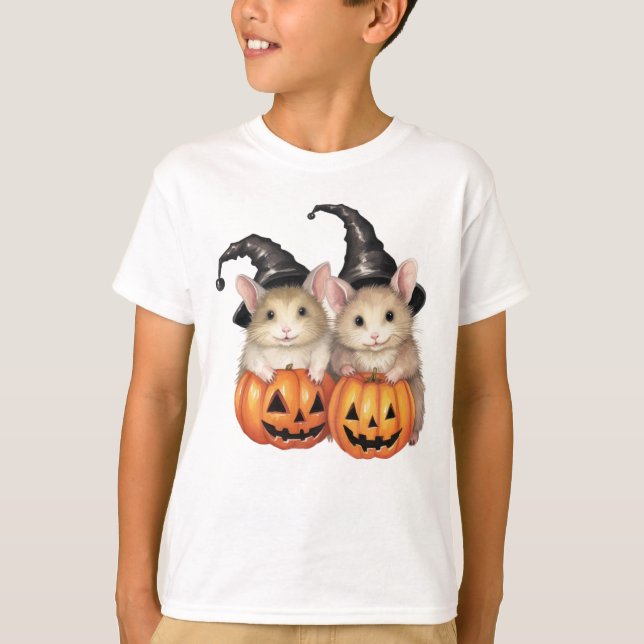 Camiseta Halloween Hamster (Anverso)