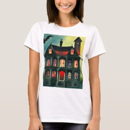 Camiseta Halloween Haunted House