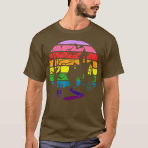 Camiseta Halloween Haunted House 9Bar 2017 Orgullo LGBTQ (B