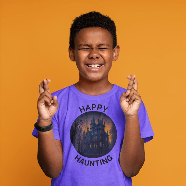Camiseta Halloween Haunted Mansion Happy Haunting (Subido por el creador)