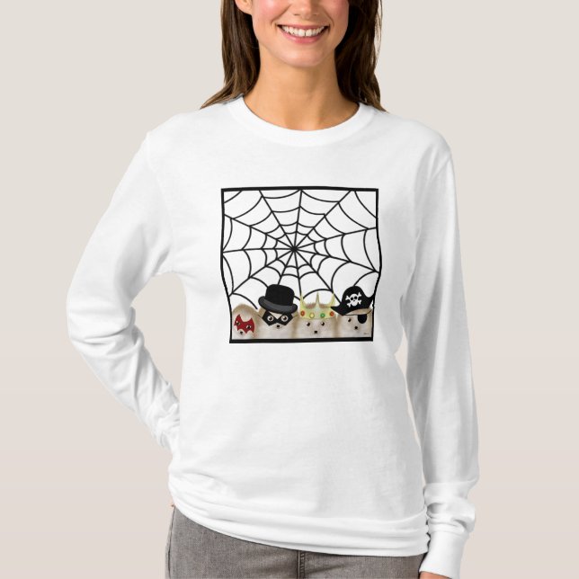 Camiseta Halloween Hedgehogs (Anverso)