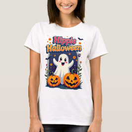 Camiseta Halloween hippie