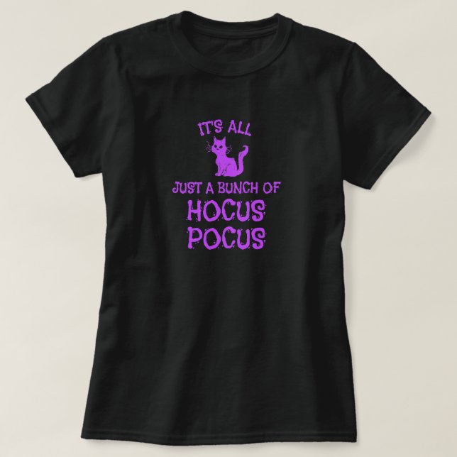 Camiseta Halloween Hocus Pocus T-Shirt (Diseño del anverso)