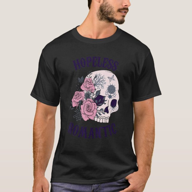 Camiseta Halloween Hopeless Romantic (Anverso)