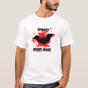 Camiseta Halloween Horror Bat T-Shirt