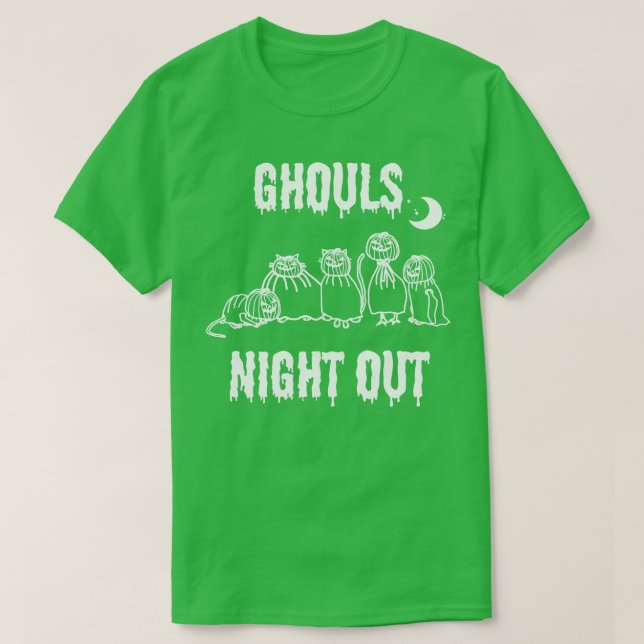 Camiseta Halloween Horror Gusta Noche (Diseño del anverso)