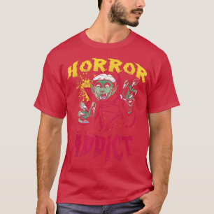 Camiseta Halloween Horror Historias Cine Miedo Addict Vampi