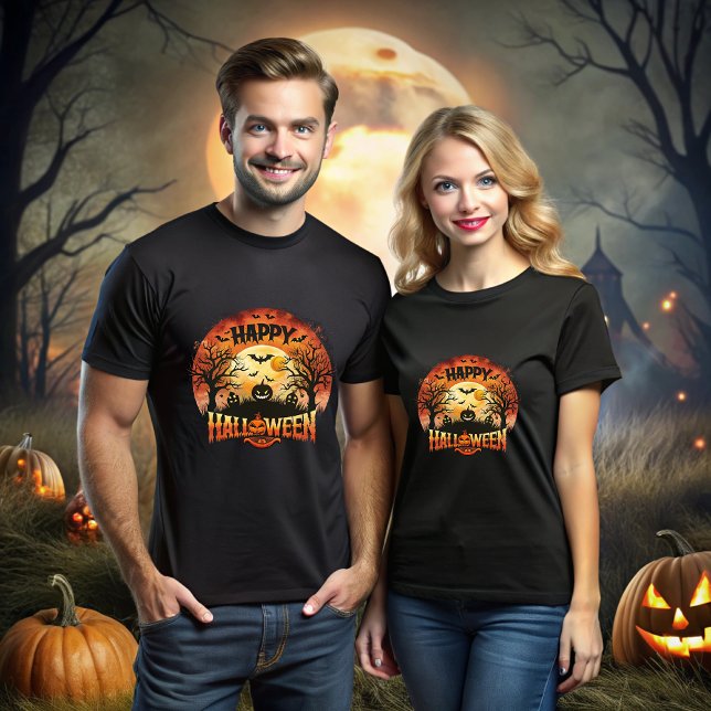 Camiseta Halloween Horror Landscape (Subido por el creador)