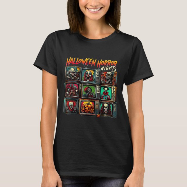 Camiseta Halloween Horror Nights Y Movie  (Anverso)
