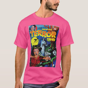 Camiseta Halloween Horror Vintage Grim Reaper Cómic Re