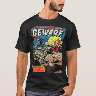 Camiseta Halloween Horror Vintage Zombie Comic Retro S