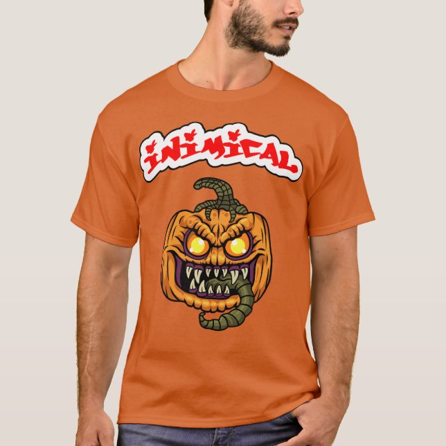 Camiseta Halloween hostil (Anverso)
