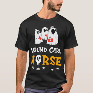 Camiseta Halloween Hound Care Nursin Casualidad Funny RN Nu