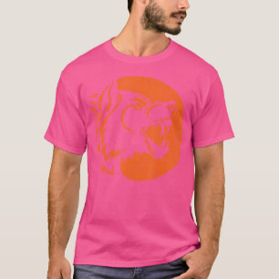 Camiseta Halloween Howling Werewolf Fangs Pumpkin Jack-O-La