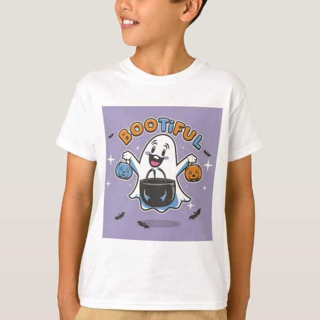 Camiseta Halloween infantil (Anverso)