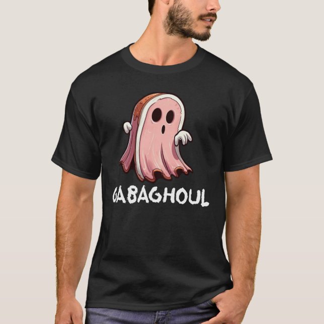 Camiseta Halloween italiano Gabagool Gabaghoul (Anverso)