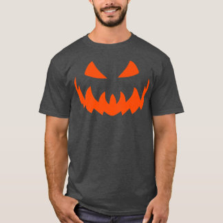 Camiseta Halloween Jack O Lantern Cara de calabaza tipo B 2