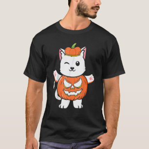 Camiseta Halloween Jack O Lantern Chicas de la calabaza