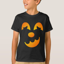 Halloween Jack-o'-lantern Face Boy