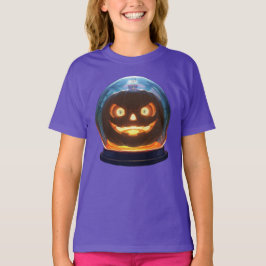 Camiseta Halloween Jack-o-Lantern Globe