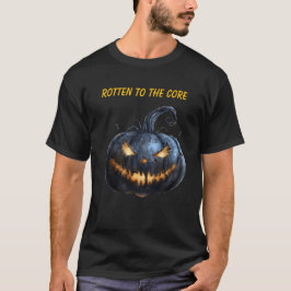 Camiseta Halloween Jack O Lantern Se Gira Al Núcleo