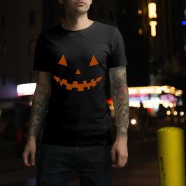 Camiseta Halloween Jack O Lantern Silhouette T-Shirt