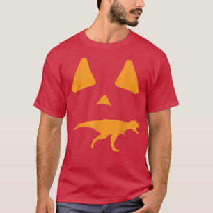 Camiseta Halloween Jackolantern T-Rex Dinosaur Funny Spooky