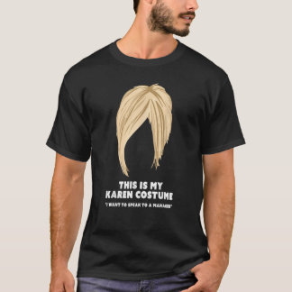 Camiseta Halloween Karen Costume Funny Laurel Cut
