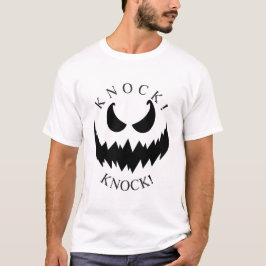 Camiseta ¡Halloween-KNOCK KNOCK!