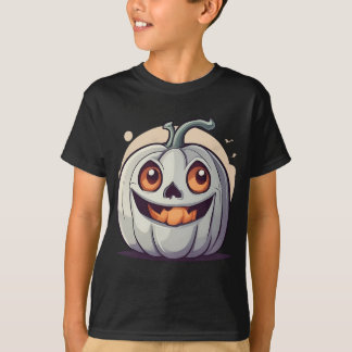 Camiseta Halloween Kürbis Geist