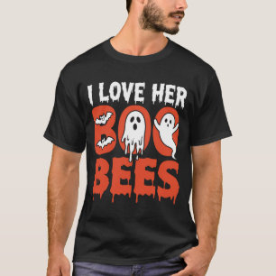 Camiseta Halloween La Amo Sus Abejas Divertidas Fantasmas