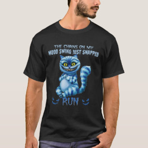 Camiseta Halloween La Cadena En Mi Swing Acaba De Apagarse
