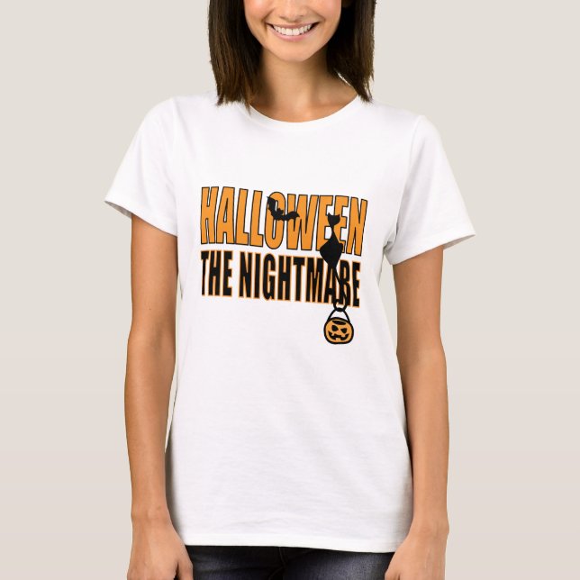 Camiseta Halloween La Pesadilla (Anverso)