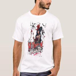 Camiseta halloween ladies graffiti art 3D family