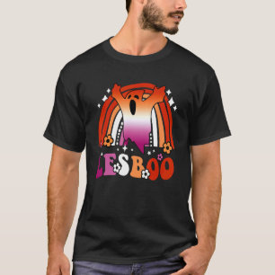 Camiseta Halloween Lésbico Retro Orgullo Gay LGBT