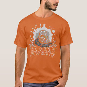 Camiseta Halloween Línea Zombie Monstruo Fan Horror Drawi