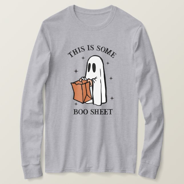 Camiseta Halloween Long Sleeve (Anverso del diseño)