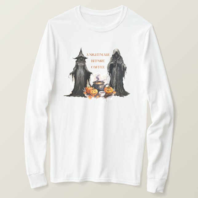 Camiseta Halloween Long Sleeve (Anverso del diseño)