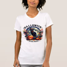 "Halloween Magic" Black Cat Shirt