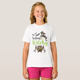 Camiseta Halloween mágico de brujería