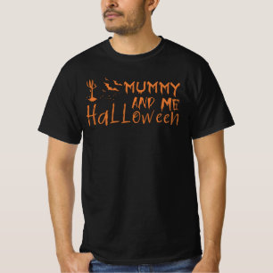Camiseta Halloween, mamá y yo - cita graciosa de mamá de ha